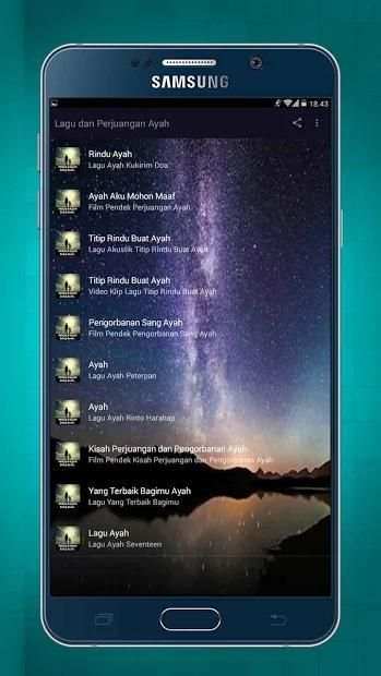 Lagu Rindu Ayah Terharu screenshot 2