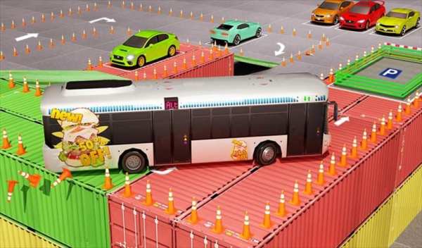 Real Bus Drive Parking Game screenshot 6