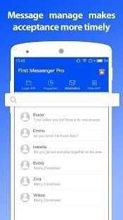 First Messenger Pro screenshot 3