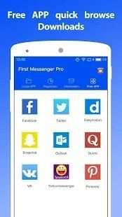 First Messenger Pro स्क्रीनशॉट 2