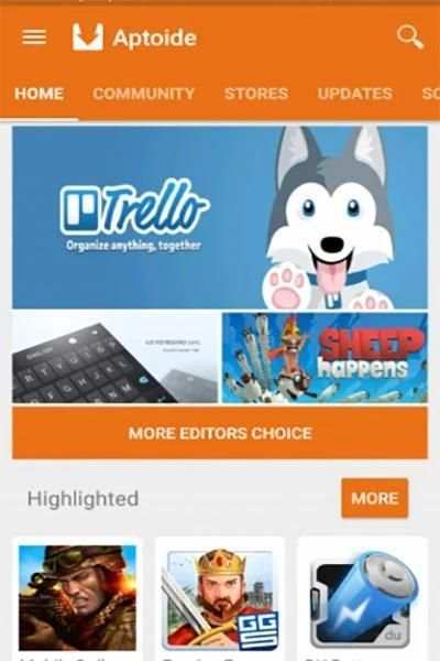 |Aptoide| screenshot 2