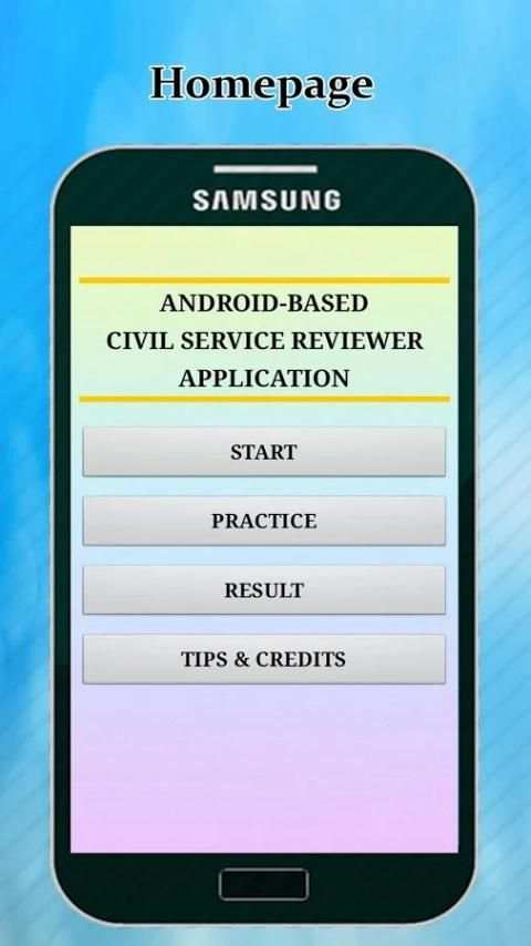 ANDROID-BASED CIVIL SERVICE REVIEWER APPLICATION screenshot 5
