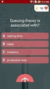 Industrial Engineering Quiz स्क्रीनशॉट 2