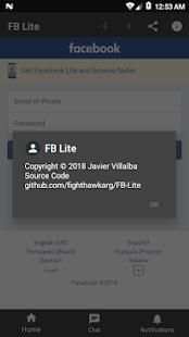 FB Lite screenshot 3