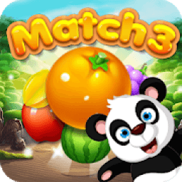 ikon Match 3 Fruits Panda