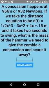 Fighting Zombies with Calculus скриншот 1