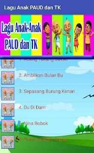 Lagu anak PAUD TK screenshot 8