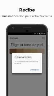 Cremapp - ¡Broncéate sin quemarte! скриншот 1