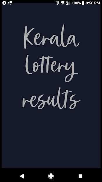 Kerala Lottery Results Today screenshot 1