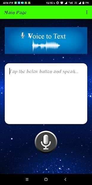 Voice To Text screenshot 1