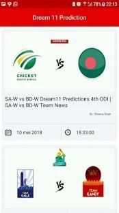 Dream11 App Prediction screenshot 4