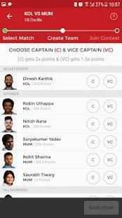 Dream11 App Prediction screenshot 3
