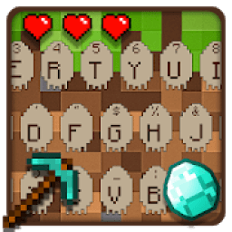 ikon Beautiful Pixel mine Keyboard