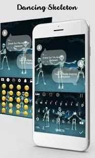 Skeleton Dance Live Theme screenshot 1