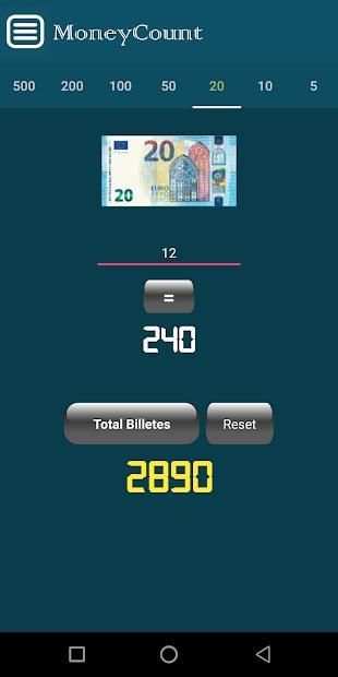 MoneyCount screenshot 1