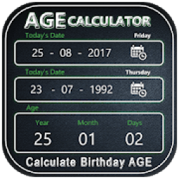 Easy Age Calculator 2018 आइकन