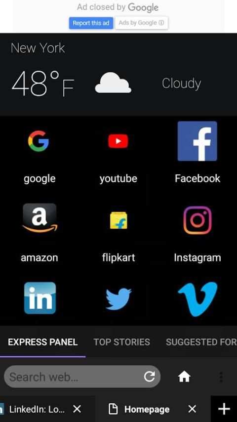Jbp browser screenshot 1