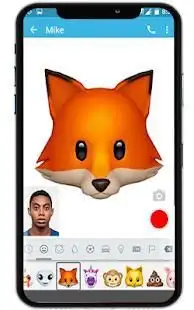 Animoji For Android like Animoji for PHONE X скриншот 1