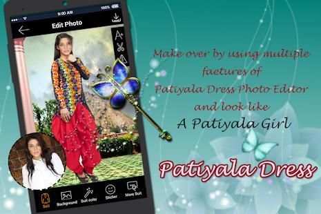 Patiyala Suit Photo Editor screenshot 1