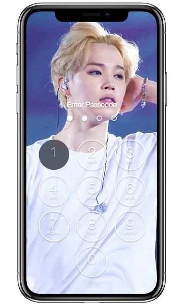 Jimin Lock Screen screenshot 1