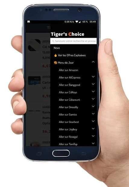 Tiger's Choice Mobile - Bons Plans Deals High Tech screenshot 4