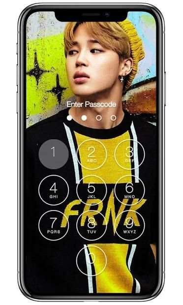 Jimin Lock Screen screenshot 2