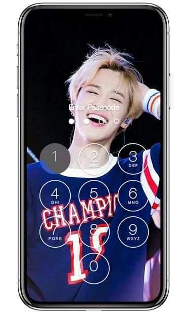 Jimin Lock Screen screenshot 3
