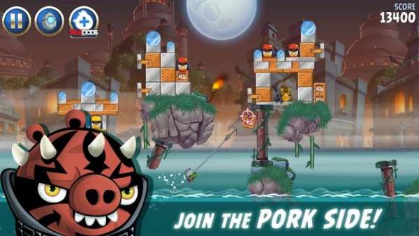 Angry Birds Star Wars II Free स्क्रीनशॉट 9