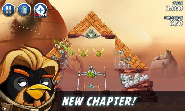 Angry Birds Star Wars II Free स्क्रीनशॉट 13