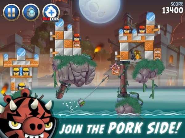 Angry Birds Star Wars II Free स्क्रीनशॉट 4