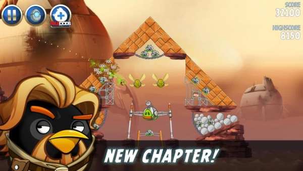 Angry Birds Star Wars II Free स्क्रीनशॉट 7