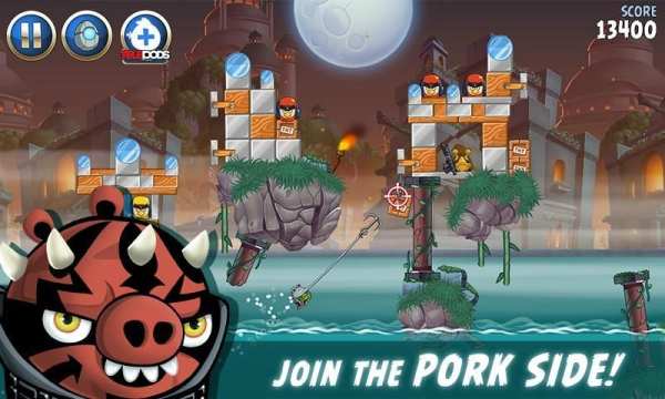 Angry Birds Star Wars II Free स्क्रीनशॉट 15