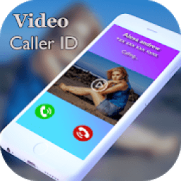 Full Screen HD Video Caller ID - Caller Id icon