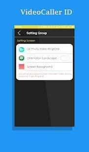 Full Screen HD Video Caller ID - Caller Id 3 تصوير الشاشة