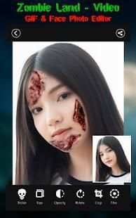 Zombie Video, GIF & Ghost Face Photo Editor screenshot 1