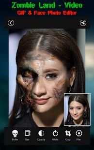 Zombie Video, GIF & Ghost Face Photo Editor screenshot 4