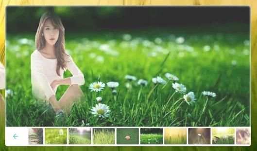 Grass photo frame screenshot 2
