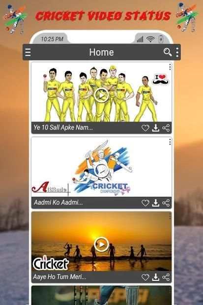 Cricket Video Status screenshot 5