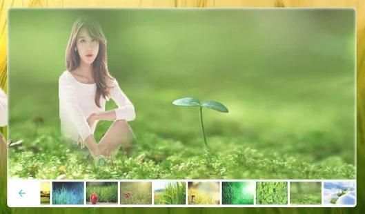 Grass photo frame screenshot 4
