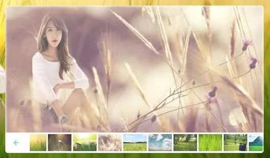 Grass photo frame screenshot 5