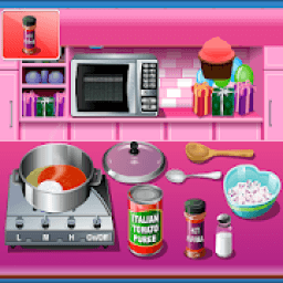 ikon Vegetarian chili cooking game for Rich Girls