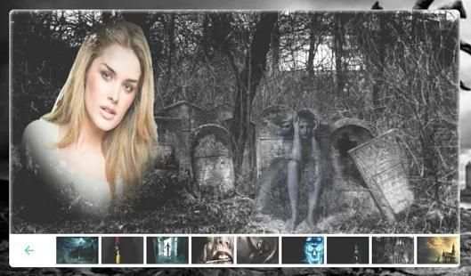 Horror Photo frame स्क्रीनशॉट 1