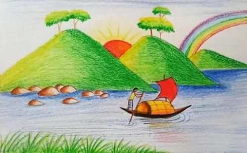 easy landscape drawing screenshot 5