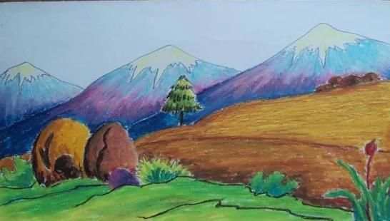 easy landscape drawing screenshot 3