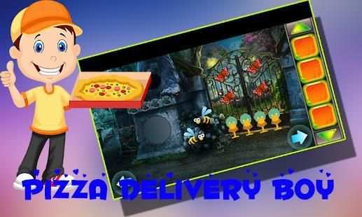Best Escape Games 08 - Pizza Delivery Boy screenshot 2
