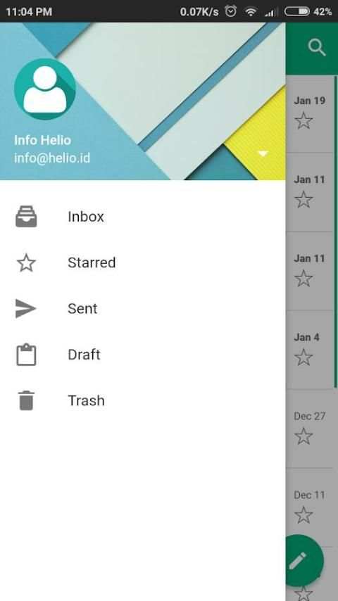Helio Mail screenshot 6