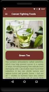 Cancer Fighting Foods screenshot 1