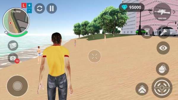 City Crime Shooter Simulator स्क्रीनशॉट 4