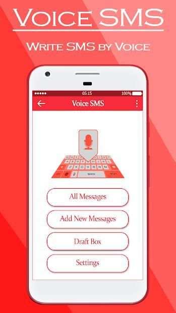 Voice SMS : Write SMS by Voice screenshot 3