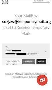 Temporary Mail - Temporary Email screenshot 3
